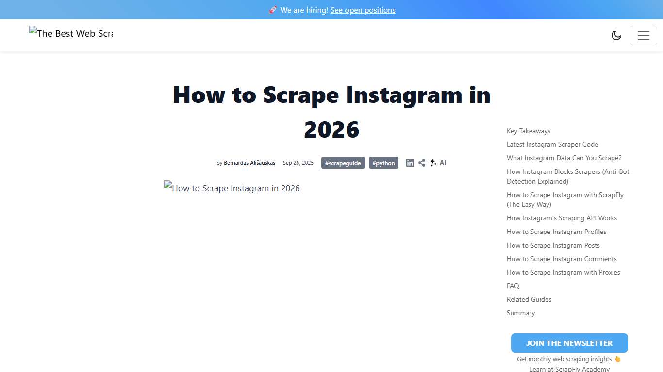How to Scrape Instagram in 2026